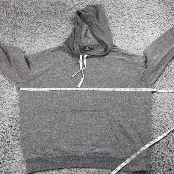 Volcom Hoodie Men Small Gray Pullover Sweatshirt Skateboard Skater Outdoor - Picture 3 of 6